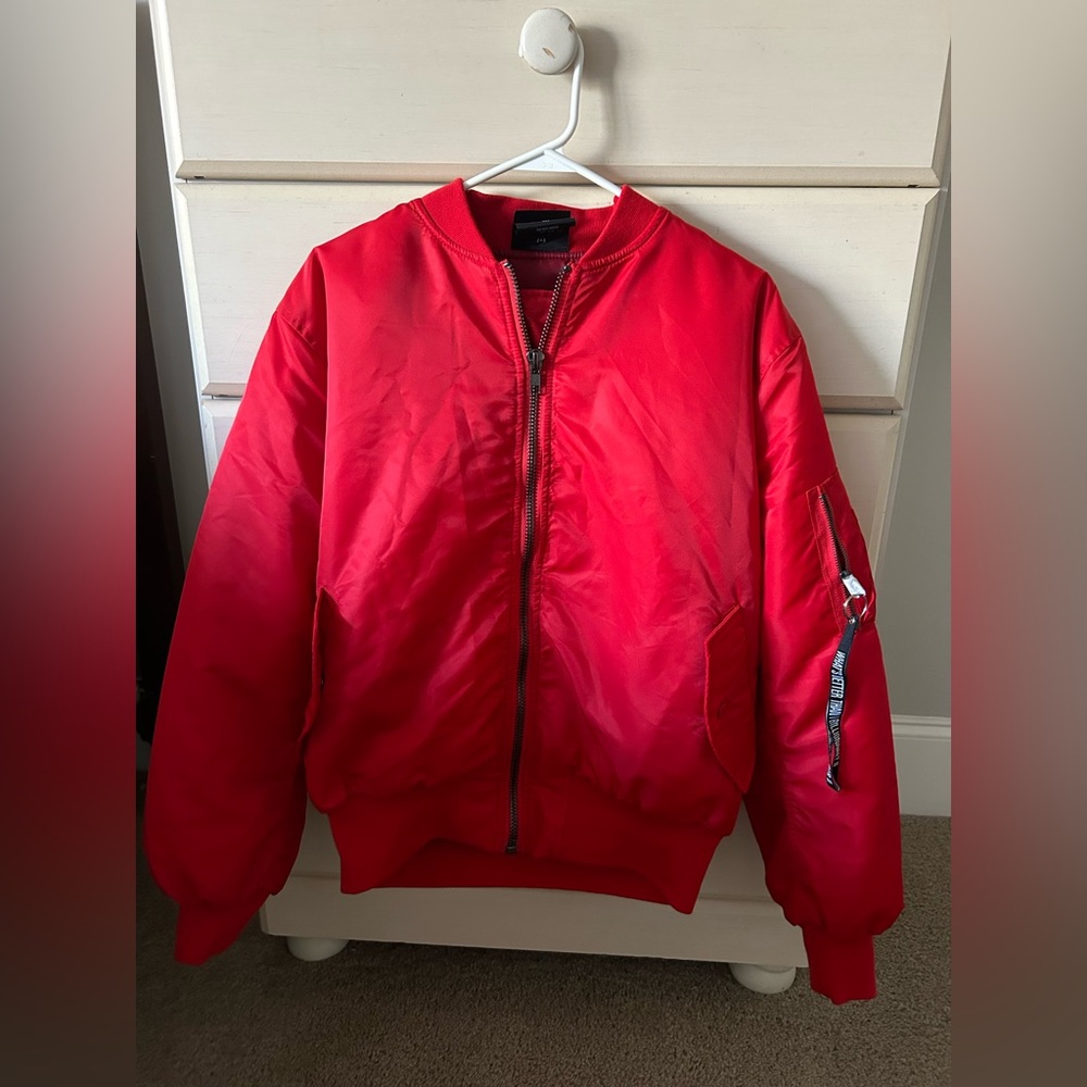 Women’s Red Bomber - Beyoncé OTR Tour Jacket